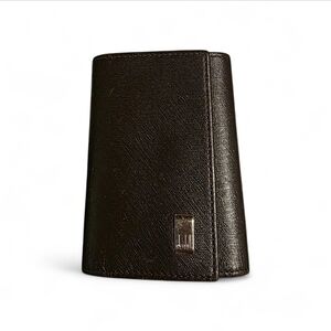 Dunhill Leather Key Holder British Luxury